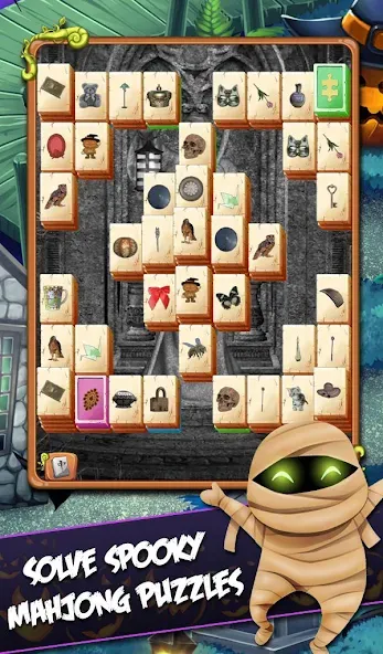 Mahjong: Secret Mansion (Маджонг)  [МОД Бесконечные монеты] Screenshot 3