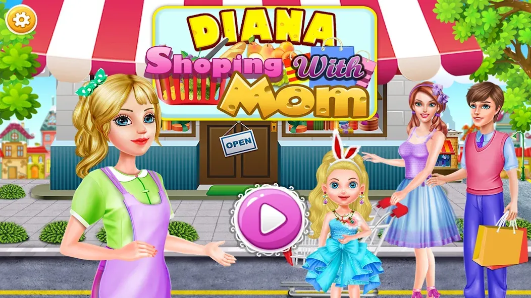 Mall Shopping with Diana (Молл Шоппинг с Дианой)  [МОД Меню] Screenshot 1