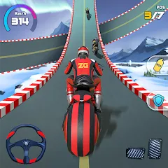 Скачать взлом Bike Race: Racing Game (Байк Гейм 3D)  [МОД Mega Pack] - последняя версия apk на Андроид