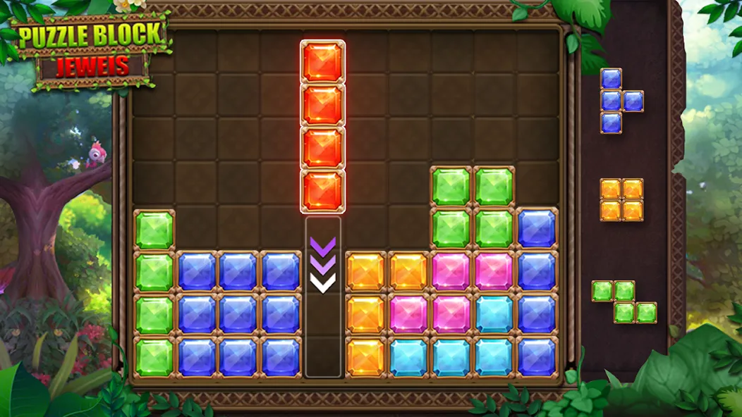 Puzzle Block Jewels (Пазл Блок Драгоценности)  [МОД Бесконечные монеты] Screenshot 5