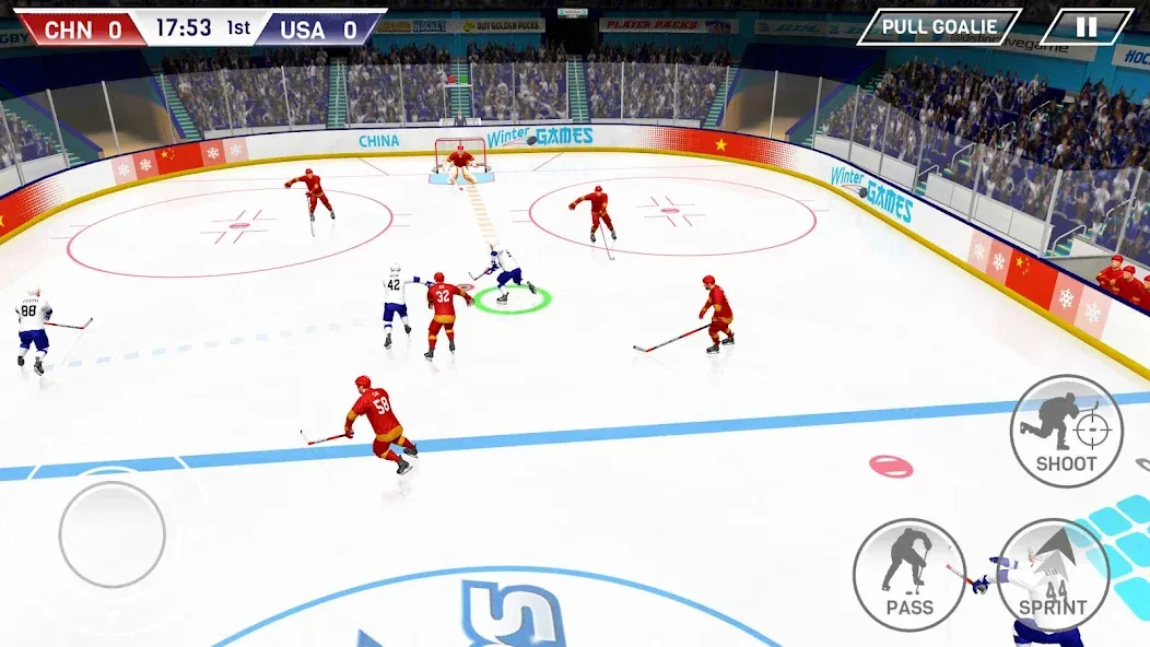 Hockey All Stars (Хоккей Олл Старс)  [МОД Mega Pack] Screenshot 2