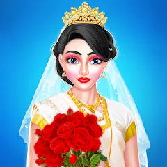 Скачать взлом Indian Bride Makeup Games (Индийская невеста игры по макияжу)  [МОД Много монет] - последняя версия apk на Андроид