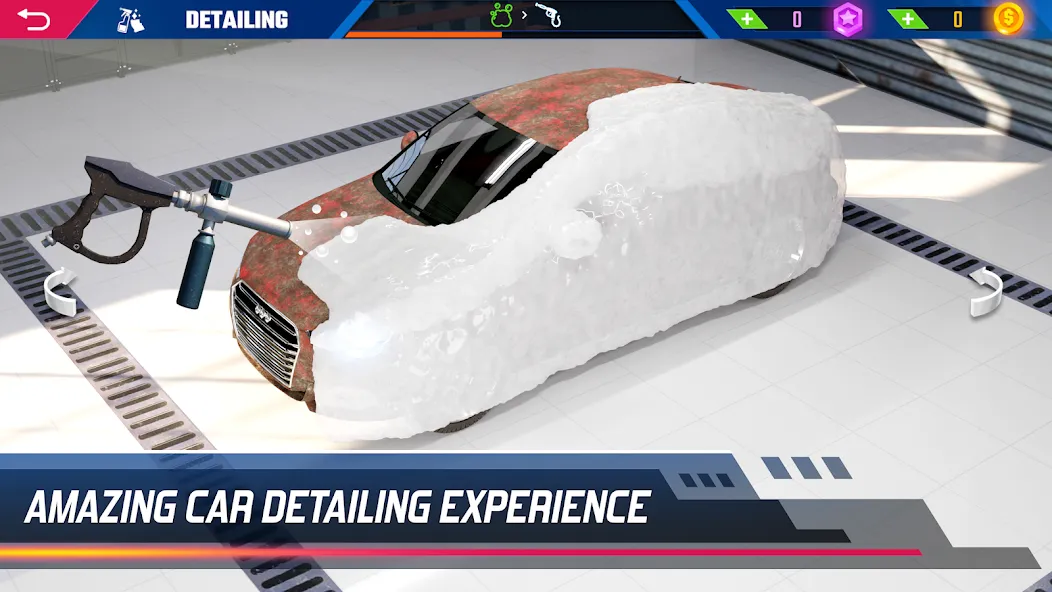 Car Detailing Simulator 2023  [МОД Много монет] Screenshot 1