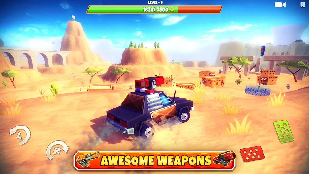 Zombie Offroad Safari (Зомби оффроуд сафари)  [МОД Unlocked] Screenshot 4