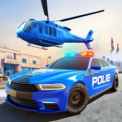 Скачать взлом US Police Car Transporter Game (Полицейский транспорт игры)  [МОД Unlimited Money] - стабильная версия apk на Андроид