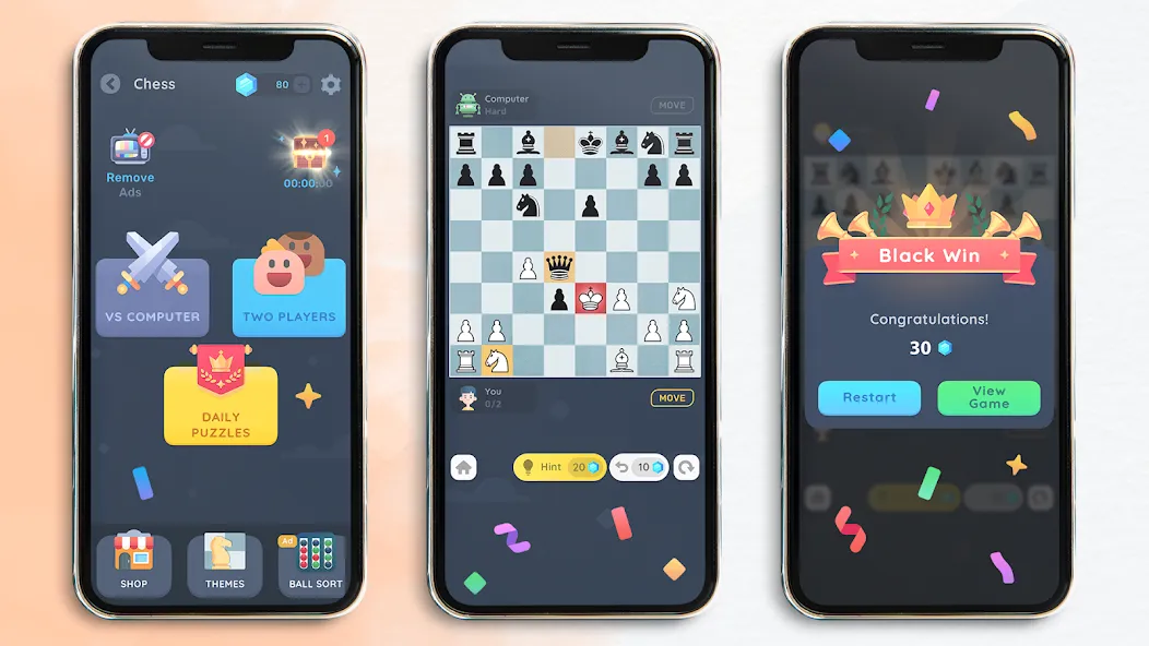 Chess: Classic Board Game  [МОД Unlocked] Screenshot 1