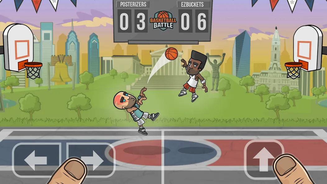 Basketball Battle  [МОД Много монет] Screenshot 1