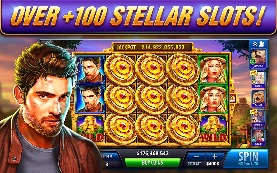 Take 5 Vegas Casino Slot Games (Тейк 5 Вегас Казино Слот игры)  [МОД Все открыто] Screenshot 1