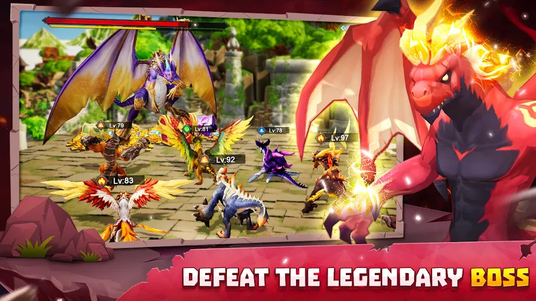 Summon Dragons (Саммон Драгонс)  [МОД Бесконечные деньги] Screenshot 4