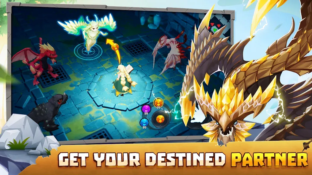 Summon Dragons (Саммон Драгонс)  [МОД Бесконечные деньги] Screenshot 5