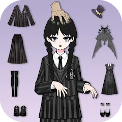 Скачать взломанную Vlinder Princess Dress up game  [МОД Menu] - полная версия apk на Андроид