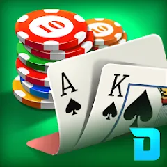 Скачать взлом DH Texas Poker - Texas Hold'em (ДХ Техас Покер)  [МОД Unlocked] - полная версия apk на Андроид