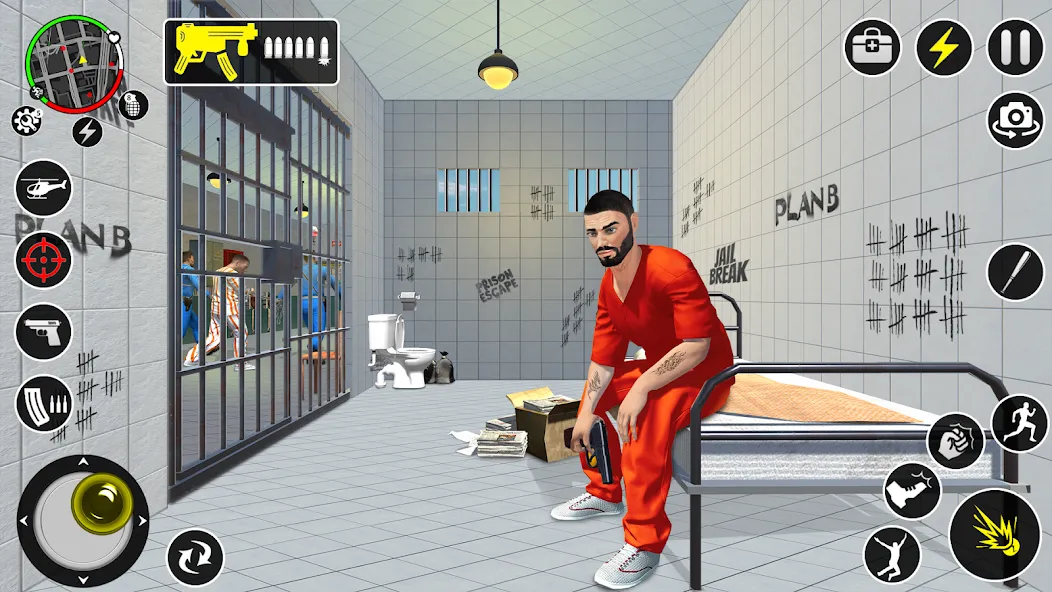 Grand Jailbreak Prison Escape (Гранд Побег из тюрьмы)  [МОД Все открыто] Screenshot 3