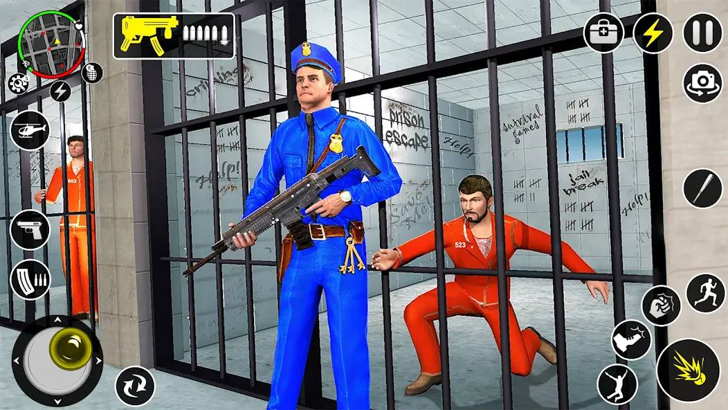 Grand Jailbreak Prison Escape (Гранд Побег из тюрьмы)  [МОД Все открыто] Screenshot 5