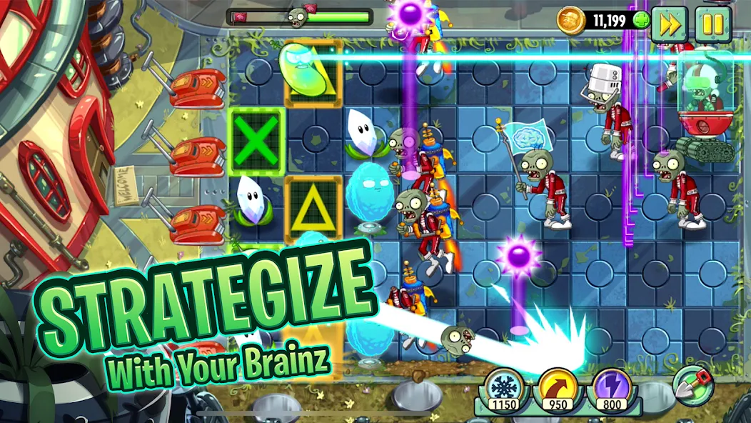 Plants vs. Zombies™ 2  [МОД Бесконечные деньги] Screenshot 1