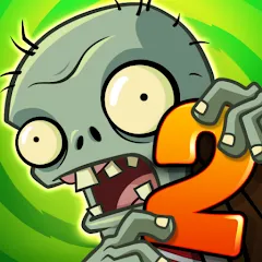 Скачать взломанную Plants vs Zombies™ 2 (Планты против Зомби 2)  [МОД Много монет] - стабильная версия apk на Андроид