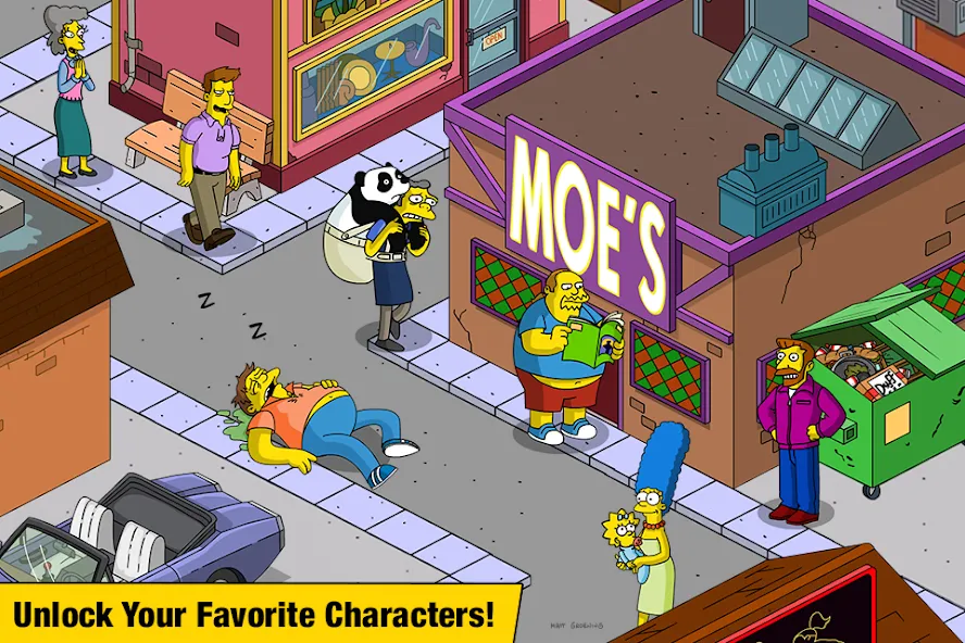 The Simpsons™:  Tapped Out (Зе Симпсонс)  [МОД Много монет] Screenshot 2