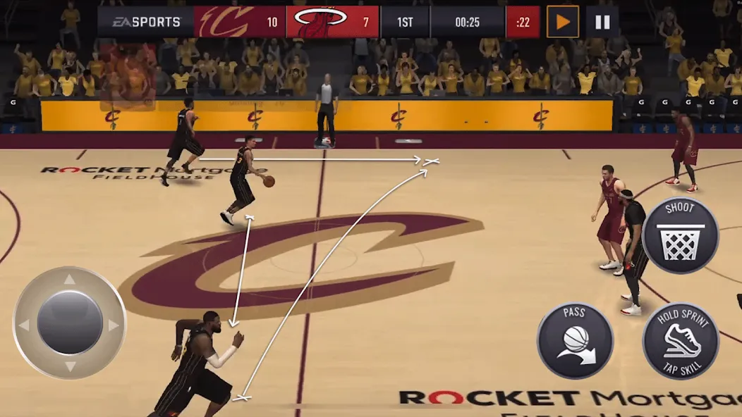 NBA LIVE Mobile Basketball (НБА Лайв Мобайл)  [МОД Все открыто] Screenshot 2