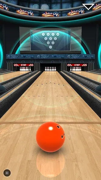 Bowling Game 3D (Боулинг игра 3D)  [МОД Много монет] Screenshot 1