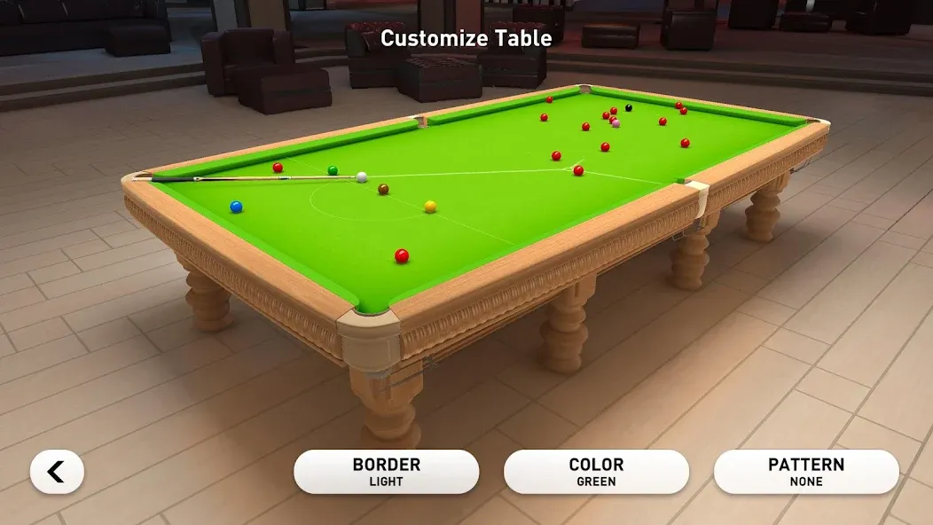 Real Snooker 3D (Реал Снукер 3D)  [МОД Mega Pack] Screenshot 2