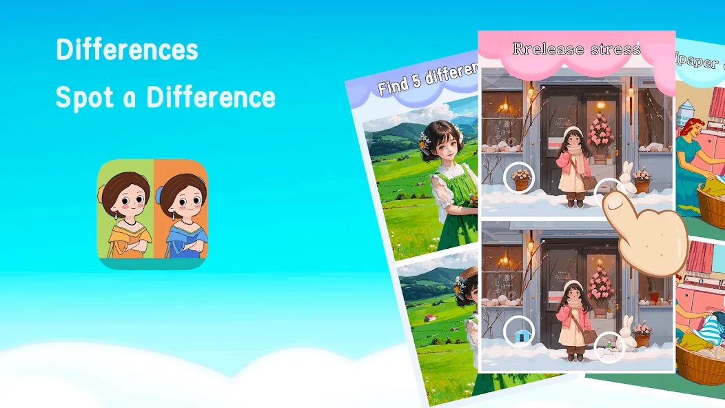 Differences: Spot a Difference (Диференсес)  [МОД Все открыто] Screenshot 5