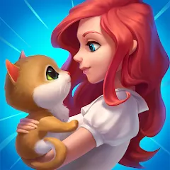 Взломанная Meow Match (Мяу Матч)  [МОД Бесконечные монеты] - полная версия apk на Андроид