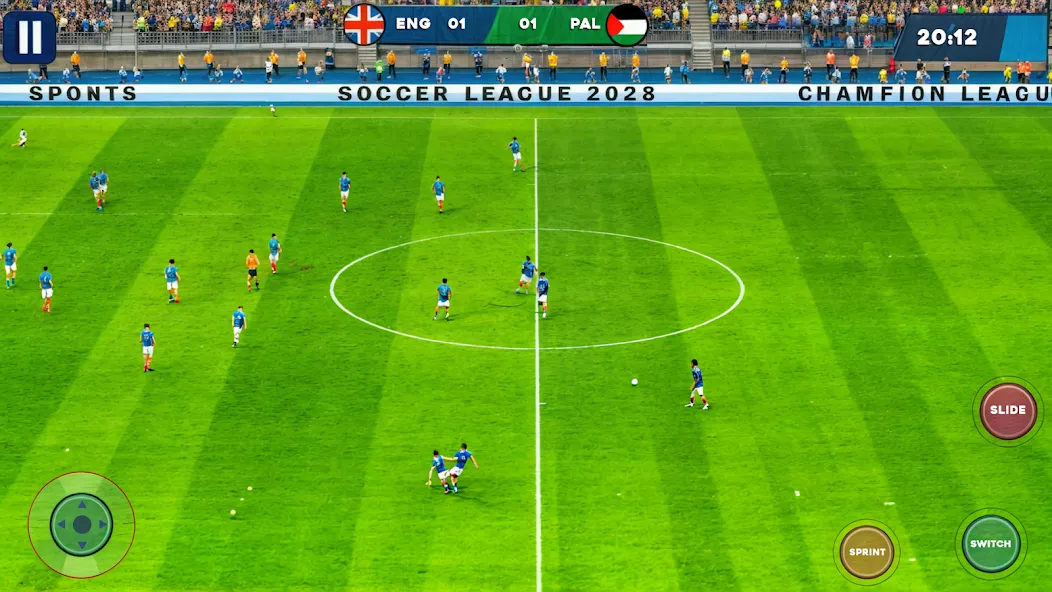 Soccer Games Football League (Соккер Геймс Футбол 2023)  [МОД Меню] Screenshot 5