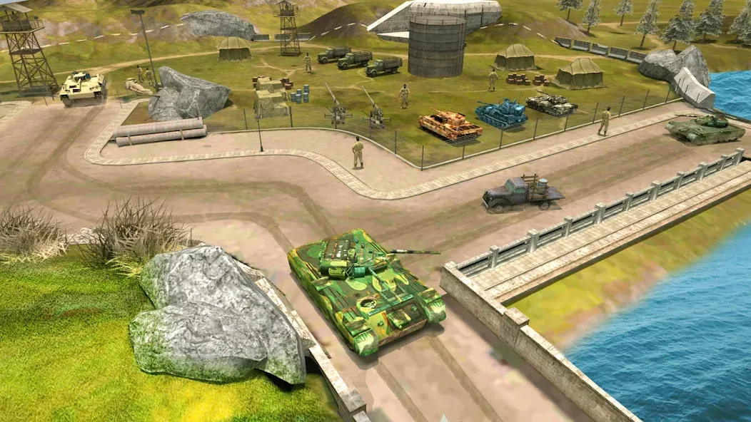 Tank Battle Army Games 2023  [МОД Много денег] Screenshot 5