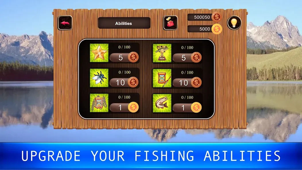 Fish rain: sport fishing  [МОД Menu] Screenshot 4