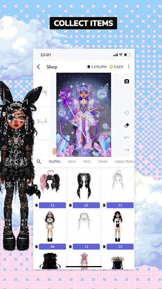 Everskies: Virtual Dress up (Эверскис)  [МОД Menu] Screenshot 5