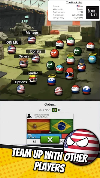 e-Sim Countryball Be President  [МОД Unlocked] Screenshot 3