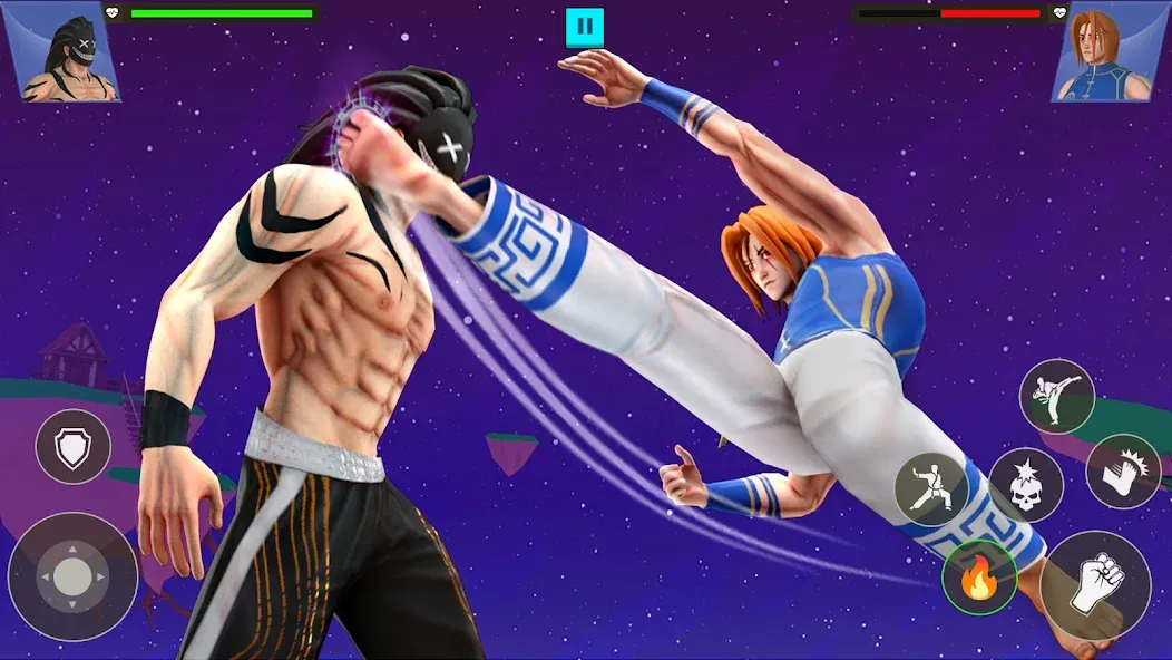 Anime Fighting Game (Аниме Файтинг Гейм)  [МОД Menu] Screenshot 2