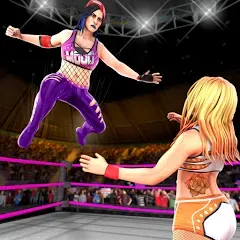 Скачать взломанную Bad Girls Wrestling Game  [МОД Menu] - полная версия apk на Андроид