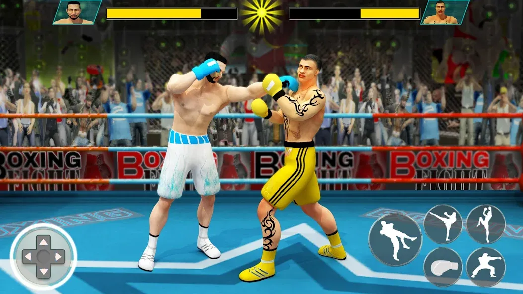 Punch Boxing Game: Ninja Fight  [МОД Все открыто] Screenshot 4