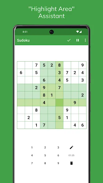 Sudoku  [МОД Unlocked] Screenshot 4