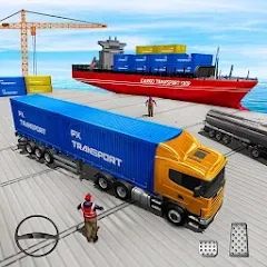 Скачать взлом Cargo Transport Truck Driving (Грузовик перевозки грузов)  [МОД Меню] - полная версия apk на Андроид