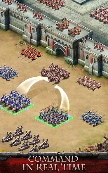 Empire War: Age of hero (Эмпайр Вар)  [МОД Много денег] Screenshot 2