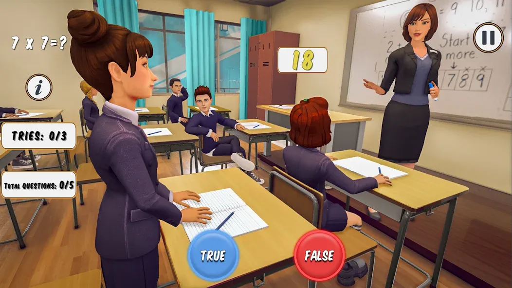 High School Teacher Simulator  [МОД Unlocked] Screenshot 2