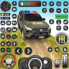 Взломанная Flying Prado Car Robot Game  [МОД Mega Pack] - полная версия apk на Андроид