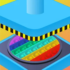 Скачать взломанную Fidget Toy Maker (Фиджет Той Мейкер)  [МОД Unlocked] - последняя версия apk на Андроид
