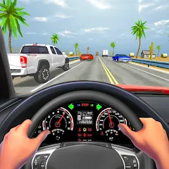 Взлом Traffic Racing In Car Driving (Трафик Рейсинг Ин Кар Драйвинг)  [МОД Все открыто] - полная версия apk на Андроид