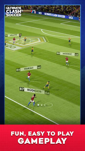 Ultimate Clash Soccer (Ултимейт Драфт Соккер)  [МОД Все открыто] Screenshot 3