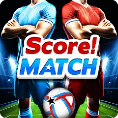 Скачать взломанную Score! Match - PvP Soccer  [МОД Unlocked] - последняя версия apk на Андроид