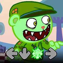 Взломанная Flippy Happy Funkers FNF Mod (Флиппи Хэппи Фанкерс ФНФ Мод)  [МОД Menu] - полная версия apk на Андроид