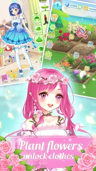 Dream Flower Dressup  [МОД Mega Pack] Screenshot 3