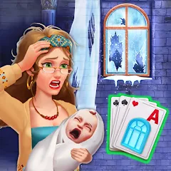 Взломанная Solitaire Tripeaks Home: Merge (Солитер Трипикс Хоум)  [МОД Бесконечные деньги] - последняя версия apk на Андроид