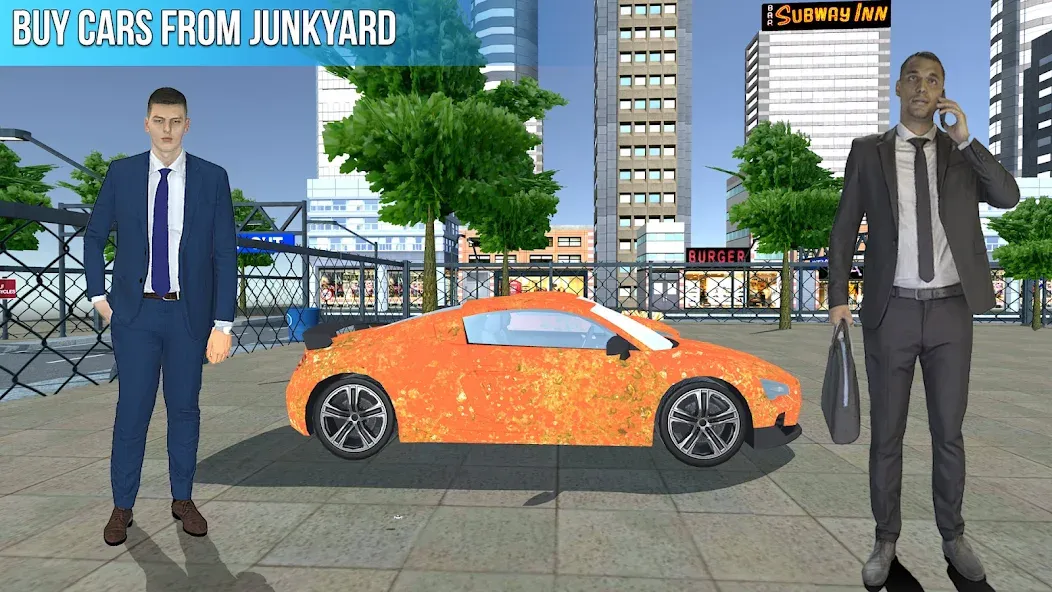 Used Car Dealers Job Simulator  [МОД Menu] Screenshot 2