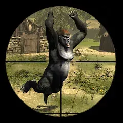 Скачать взлом Gorilla Hunter: Hunting games (Горилла Хантер)  [МОД Mega Pack] - стабильная версия apk на Андроид