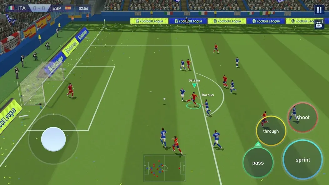 Football League 2024 (Футбольная Лига 2023)  [МОД Unlocked] Screenshot 1