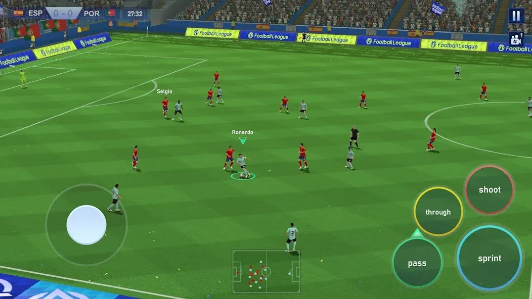 Football League 2024 (Футбольная Лига 2023)  [МОД Unlocked] Screenshot 2